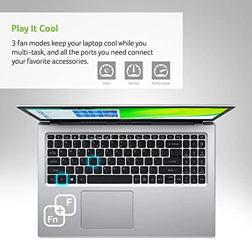 ACER ASPIRE 5 A515-56-36UT, 15.6" , I3-1115G4, 4GB, 128GB SSD, WIN11, SILVER - Image 3