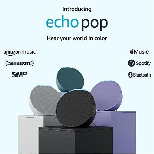 AMAZON ECHO POP (1ST GEN) SMART SPEAKER WITH ALEXA CHARCOAL - Image 4