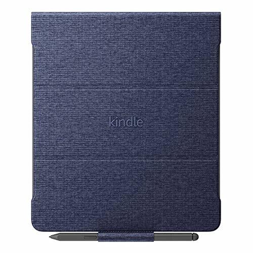 AMAZON KINDLE SCRIBE FABRIC FOLIO COVER WITH MAGNETIC ATTACH FOR KINDLE SCRIBE,DEEP SEA BLUE - Image 3
