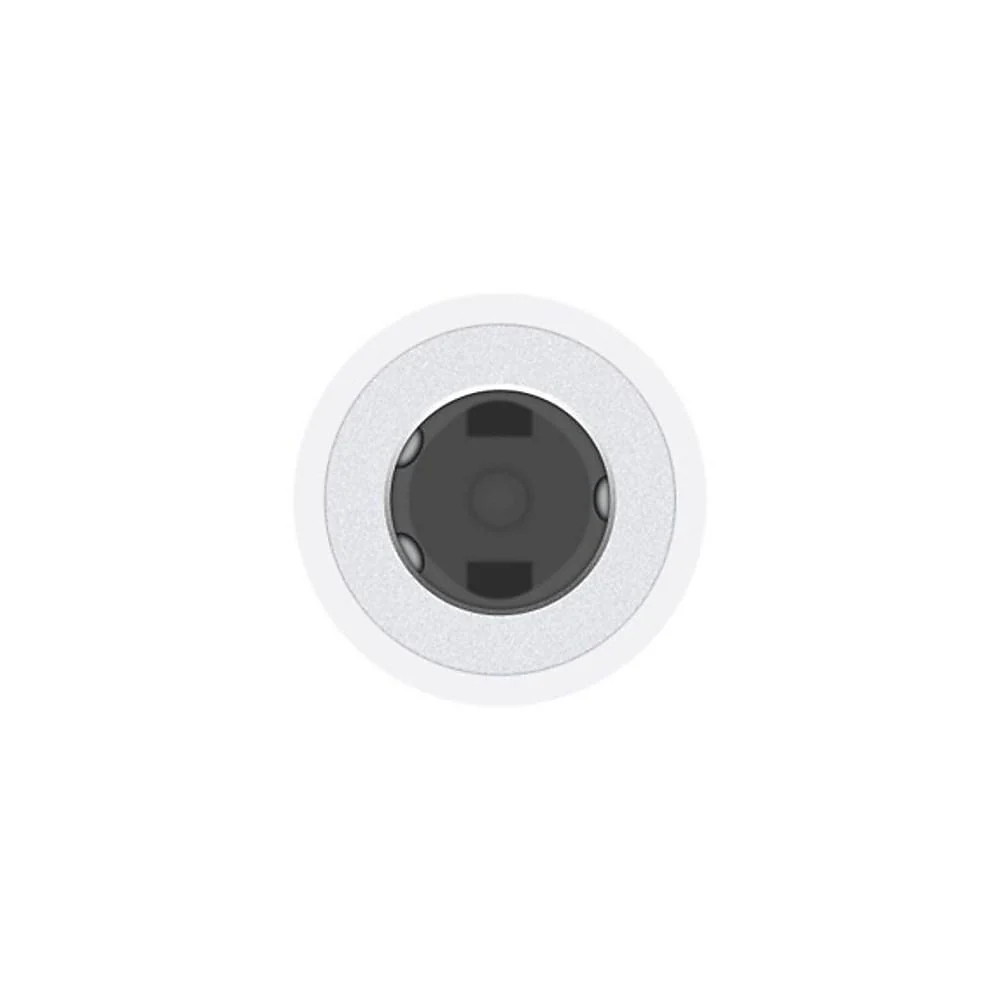 APPLE LIGHTNING HEADPHONE JACK ADAPTER, 3.5 MM, WHITE - Image 3