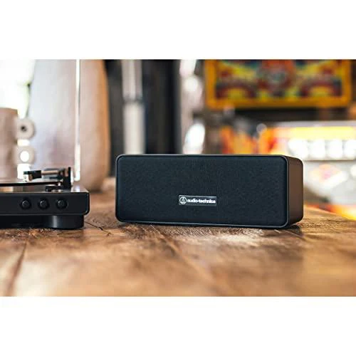 AUDIO TECHNICA PORTABLE BLUETOOTH SPEAKER, BLACK - Image 4
