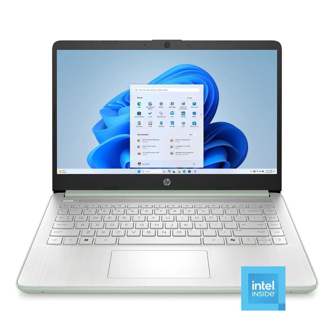 HP 14" LAPTOP INTEL PROCESSOR N150 4GB MEMORY 128GB UFS,14",HD,INTEL N150,4GB,128G,DAMAGED BOX - Image 2