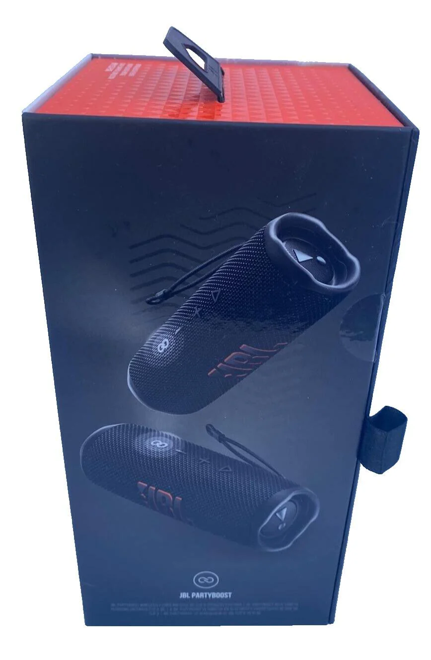 JBL FLIP 6 PORTABLE WATERPROOF SPEAKER, BLACK - Image 7