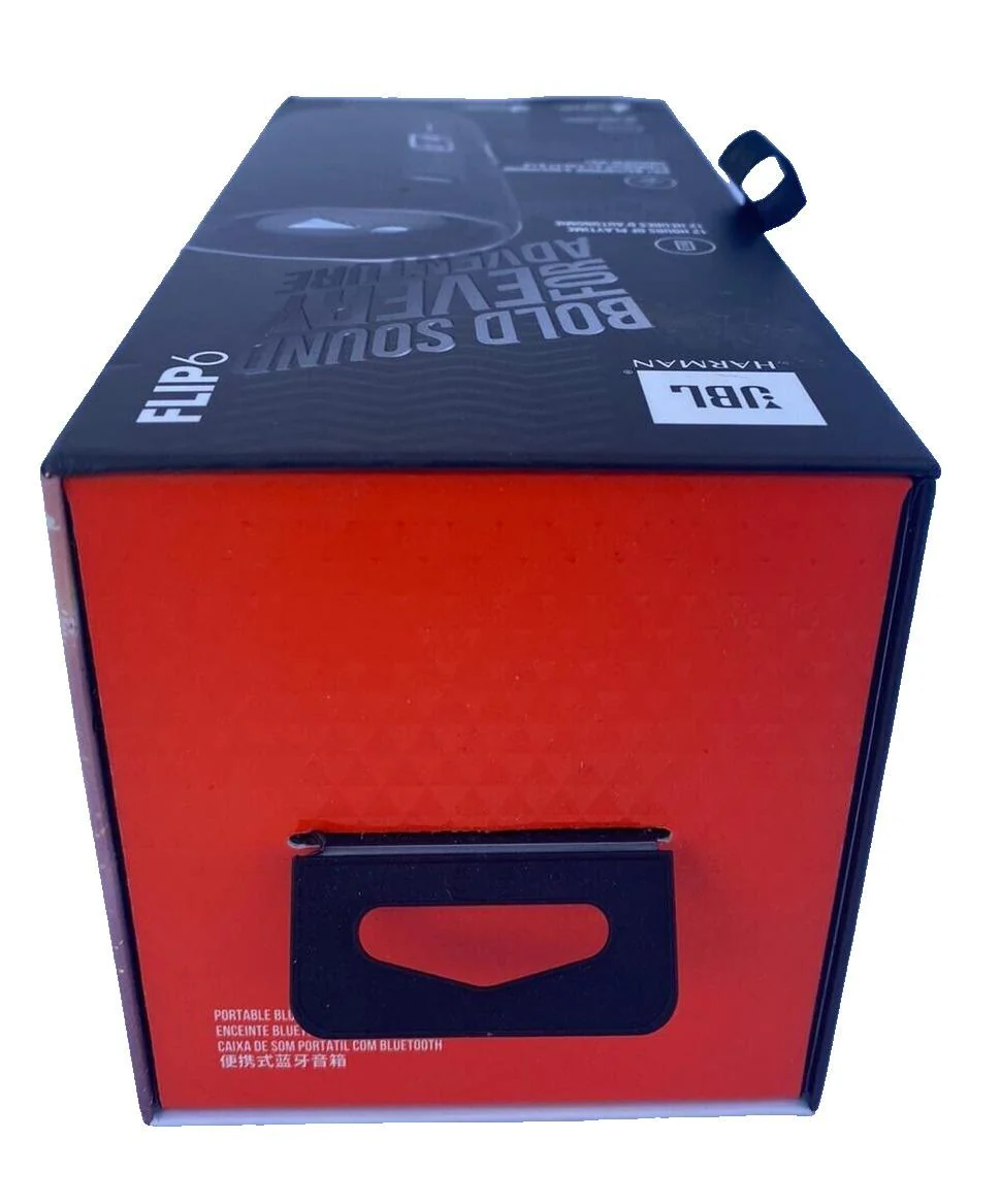 JBL FLIP 6 PORTABLE WATERPROOF SPEAKER, BLACK - Image 8