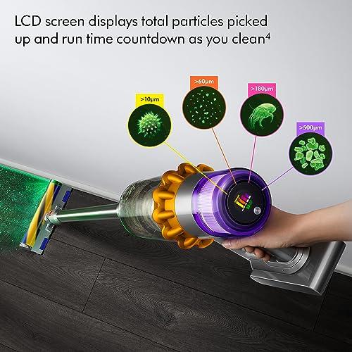 DYSON V15S DETECT SUBMARINE CORDLESS STICK VACUUM CLEANER, YELLOW NICKEL - Image 6