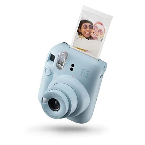 FUJI INSTAX MINI 12 INSTANT CAMERA, PASTEL BLUE - Image 4