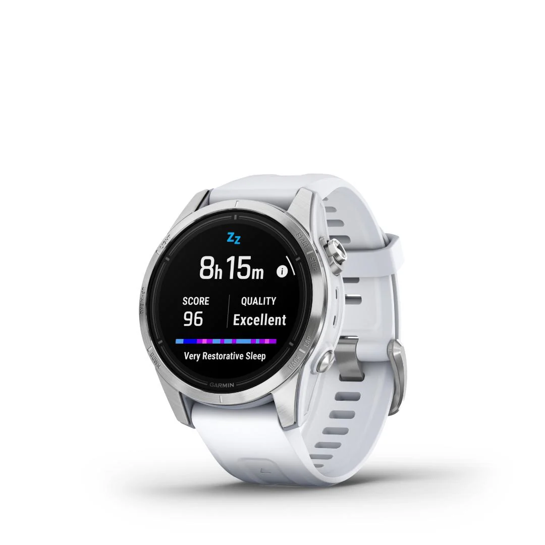 EPIX PRO (g2), 42mm, Glass, SS, Whitstn, EMEA/AUS/NZ/AFR/SAM - Image 5