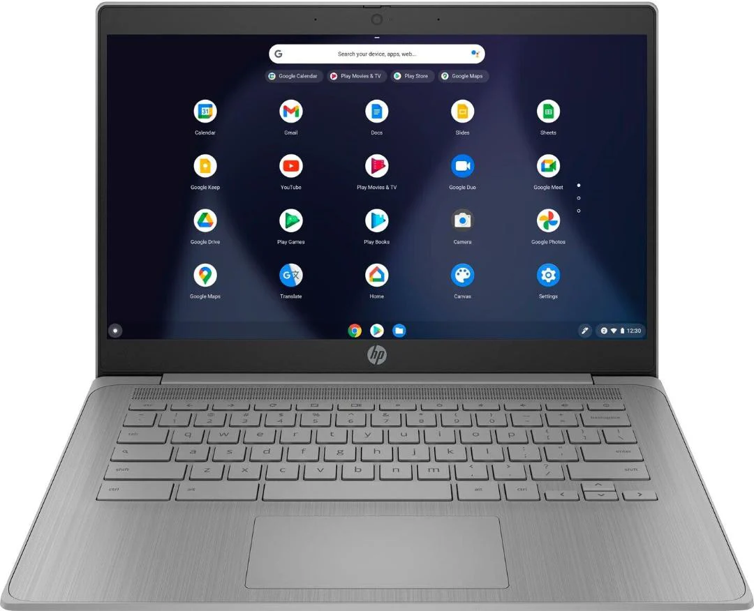 HP CHROMEBOOK 14A-NE0013DX, 14"HD,4GB,64GB EMMC,CHROME OS GRAY - Image 2
