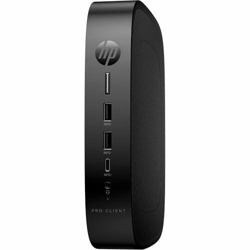 HP T550 PRO THIN CLIENT P,CELERON J6412,4GB,32GB EMMC,WIN11PRO,BLACK - Image 2