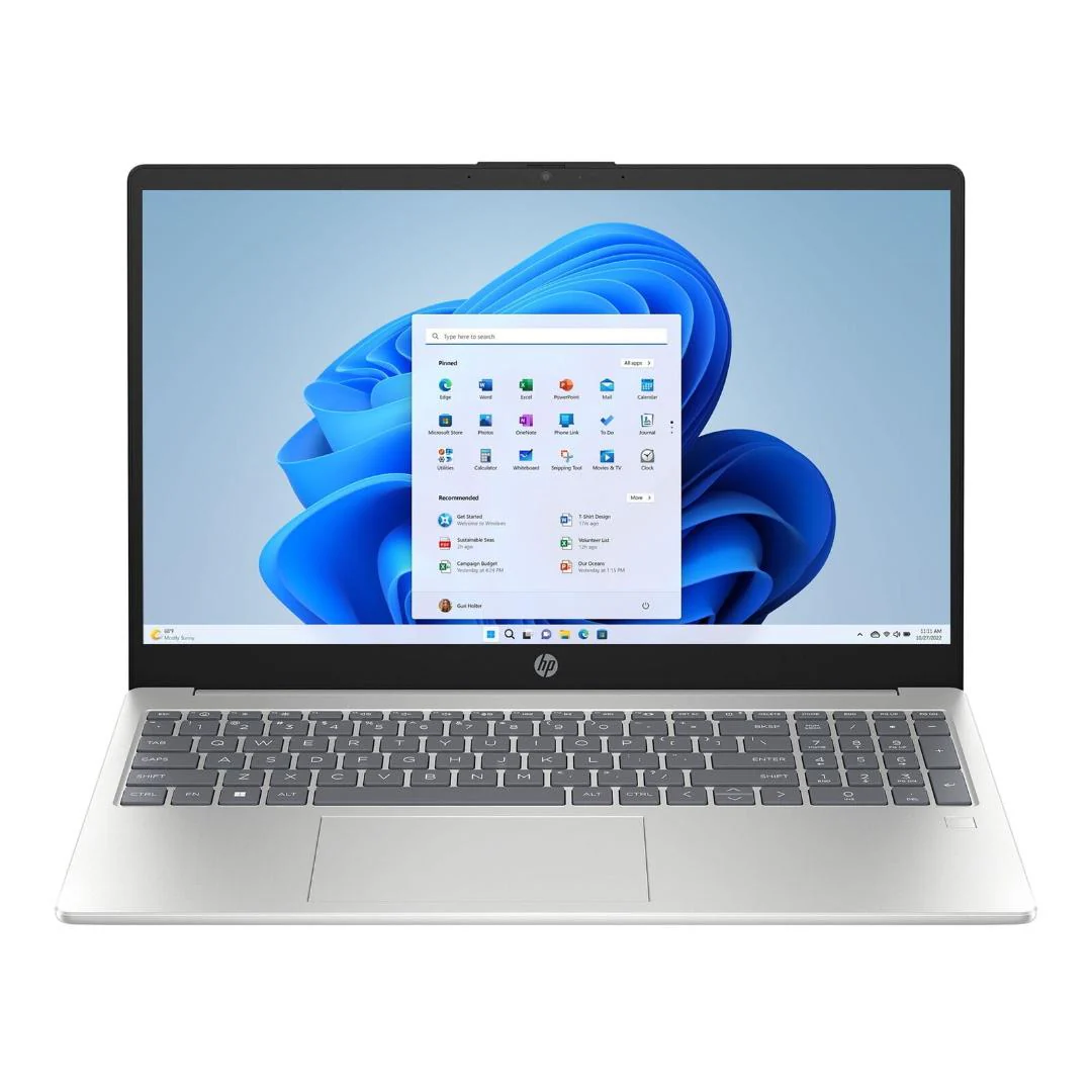 HP 15-FD0152WM, 15.6" , I5-1334U, 8GB, 512GB SSD, WIN11, SILVER - Image 2