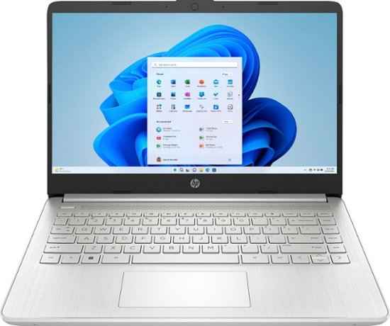 HP 14-DQ0760DX, 14"HD, CELERON 4020, 4GB, 128GB EMMC, W11, NATURAL SILVER - Image 5