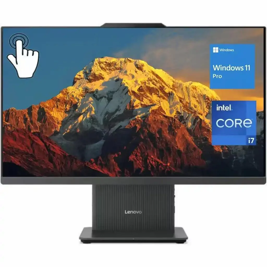LENOVO IDEACENTRE AIO 27IRH9, 27" TOUCH, INTEL CORE I7-13620H, 32GB, 1TB SSD, WINDOWS 11, BLACK - Image 2