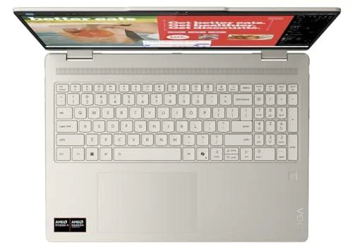 LENOVO YOGA 7 2IN1 LAPTOP 16.0 WUXGA AMD RYZEN AI 5 340,16GB LPDDR5X,WIN 11 PRO W/USB HUB,SEASHELL - Image 2