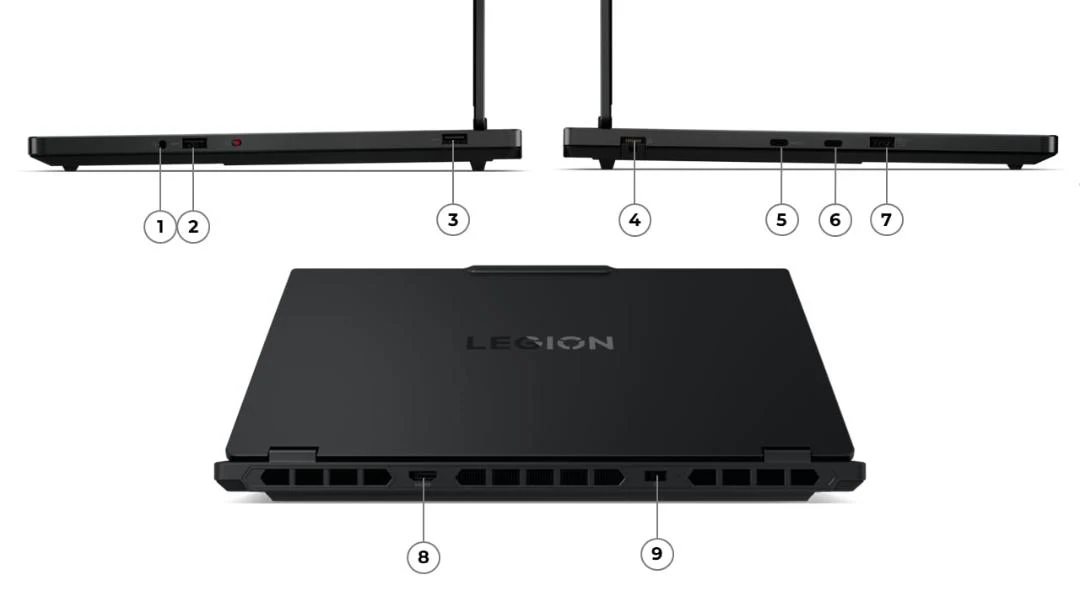 LENOVO LEGION 5 15IRX10,151.0",I9-14900HX,16GB,1TB SSD,RTX 5070 8GB,WIN11,ECLIPSE BLACK - Image 6