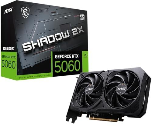 MSI NVIDIA GEFORCE RTX 5060 GRAPHIC CARD-8 GB GDDR7,BLACK - Image 3