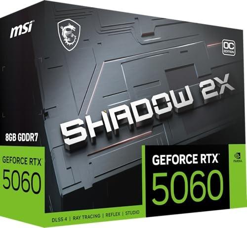 MSI NVIDIA GEFORCE RTX 5060 GRAPHIC CARD-8 GB GDDR7,BLACK - Image 4