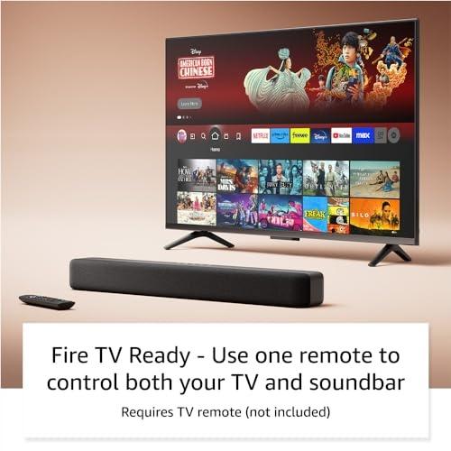AMAZON FIRE TV SOUNDBAR, 2.0 SPEAKER WITH DTS VIRTUALX AND DOLBY AUDIO, BLUETOOTH CONNECTI, OPEN BOX - Image 2