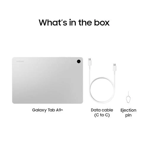 SAMSUNG GALAXY TAB A9 PLUS TABLET, 11" , QUALCOMM SNAPDRAGON 695 SM6375, 4GB, 64 GB, ANDROID, SILVER - Image 5
