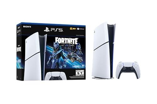 SONY PLAYSTATION 5 SLIM DIGITAL CONSOLE FORTNITE, US SPECS, WHITE - Image 5